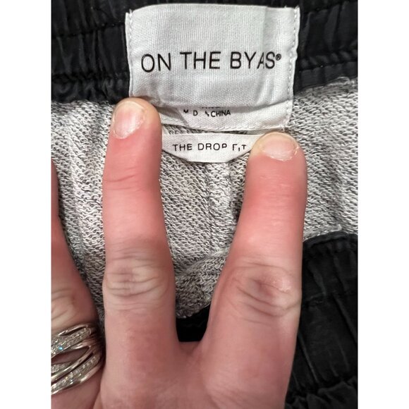 ON THE BYPAS MENS JOGGER SWEATPANTS Gray - XL - Picture 2 of 7